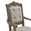 Madison Park Standard Height Dining Set in Walnut-Table and Four Chairs