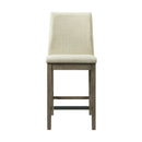 Dapper Counter Side Chair (Grey Finish) (Two Per Carton)