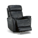 View Latitudes Power Swivel Recliner with Power Headrest - 5000004771 - Michael's Discount Furniture