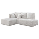 Sectional Sofa w/2Pillows