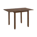 Alex 3PC Dining Set with Drop Leaf Table in Espresso