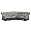 Santorini Armless Chair in Dillon/Shire Grey