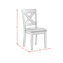 Alex 3PC Dining Set with Drop Leaf Table in Espresso