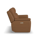 Sawyer Power Reclining Loveseat w/ Pwr Headrests, Lumbar - Michael's Discount Furniture