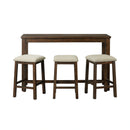 Jax Bar Table Single Pack (Table + Three Stools) in Cherry