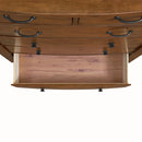 Gage 6-Drawer Chest in Chestnut