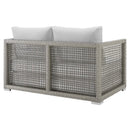 Aura Outdoor Patio Wicker Rattan Loveseat