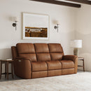 Henry Latitudes Power Reclining Sofa with Power Headrests & Lumbar - 5000005519 - Michael's Discount Furniture