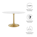 Lippa 47" Round Wood Dining Table