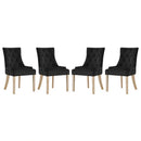 Pose Dining Chair Performance Velvet Set of 4