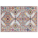 Entourage Khalida Distressed Floral Lattice 8x10 Area Rug