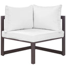 Fortuna Corner Outdoor Patio Armchair