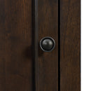 Wagner Chairside Table with USB in Cherry