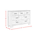 Millers Cove Dresser Two-Tone Grey (Sturdy)
