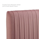 Eloise Channel Tufted Performance Velvet Twin Headboard