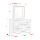 PLATINUM YOUTH PLATFORM W/ TRUNDLE BEDROOM SET