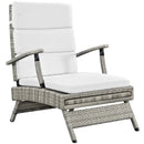 Envisage Chaise Outdoor Patio Wicker Rattan Lounge Chair