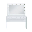 Jacey Complete Dressing Table with Lightbulbs
