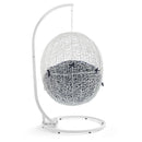 Hide Outdoor Patio Swing Chair With Stand
