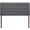 Clique Queen Upholstered Fabric Headboard
