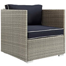 Repose 8 Piece Outdoor Patio Sectional Set