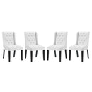 Baronet Dining Chair Vinyl Set of 4