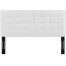Paisley Tufted Full / Queen Upholstered Linen Fabric Headboard