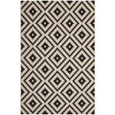 Perplex  Geometric Diamond Trellis 5x8 Indoor and Outdoor Area Rug