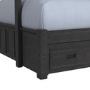 Hampton Kids Over Bunk with Staircase and Trundle Bedroom Set