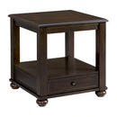 Wagner 2PC Occasional Table Set in Cherry-Rectangular Lift-Top Coffee Table & End Table