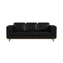 Venus Sofa with Cherry Finished Wooden Front