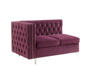 Modular - Armless Loveseat w/2 Pillows