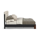 Waterfall Queen Upholstered Bed - Michael's Discount Furniture