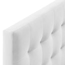 Lily Biscuit Tufted Full Performance Velvet Headboard
