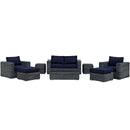 Summon 8 Piece Outdoor Patio Sunbrella� Sectional Set