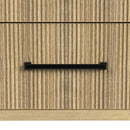 Ridgemont 2-Drawer Nightstand with USB in Natural
