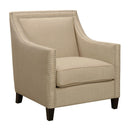 Erica 497 Chair W/Chrome Nails Heirloom Natural (ISTA 3)
