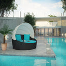 Siesta Canopy Outdoor Patio Daybed