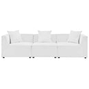 Saybrook Outdoor Patio Upholstered 3-Piece Sectional Sofa