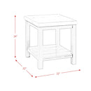 Marcello w/ White Top - End table