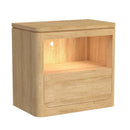 Rosalie Nightstand with USB & LED