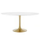 Lippa 60" Round Wood Dining Table