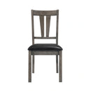 Nathan Fan Back Chair W/Pu Seat (2 Per Pack)