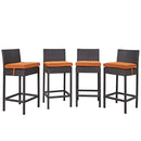 Convene 4 Piece Outdoor Patio Pub Set
