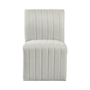 Jemma Upholstered Side Chair in Beige Linen (2 Per Carton)