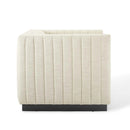 Conjure Tufted Upholstered Fabric Armchair