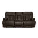 Clive Latitudes Power Reclining Sofa with Power Headrests & Lumbar - 5000005430
