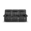 Alexander Power Reclining Sofa with Console, Power Headrest & Lumbar - 5000009309