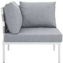 Harmony Outdoor Patio Aluminum Corner Sofa