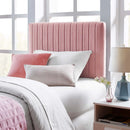 Keira Twin Performance Velvet Headboard